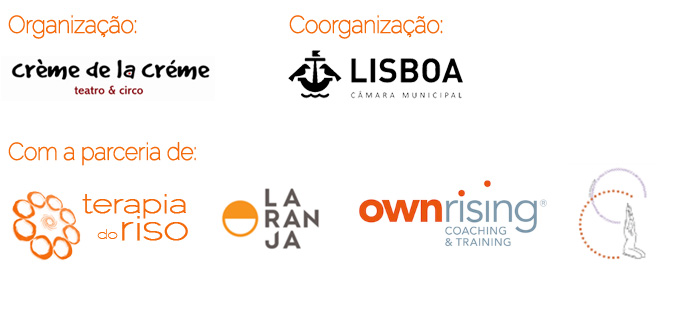 Apoios e parcerias Congresso Rir é Saúde 2016